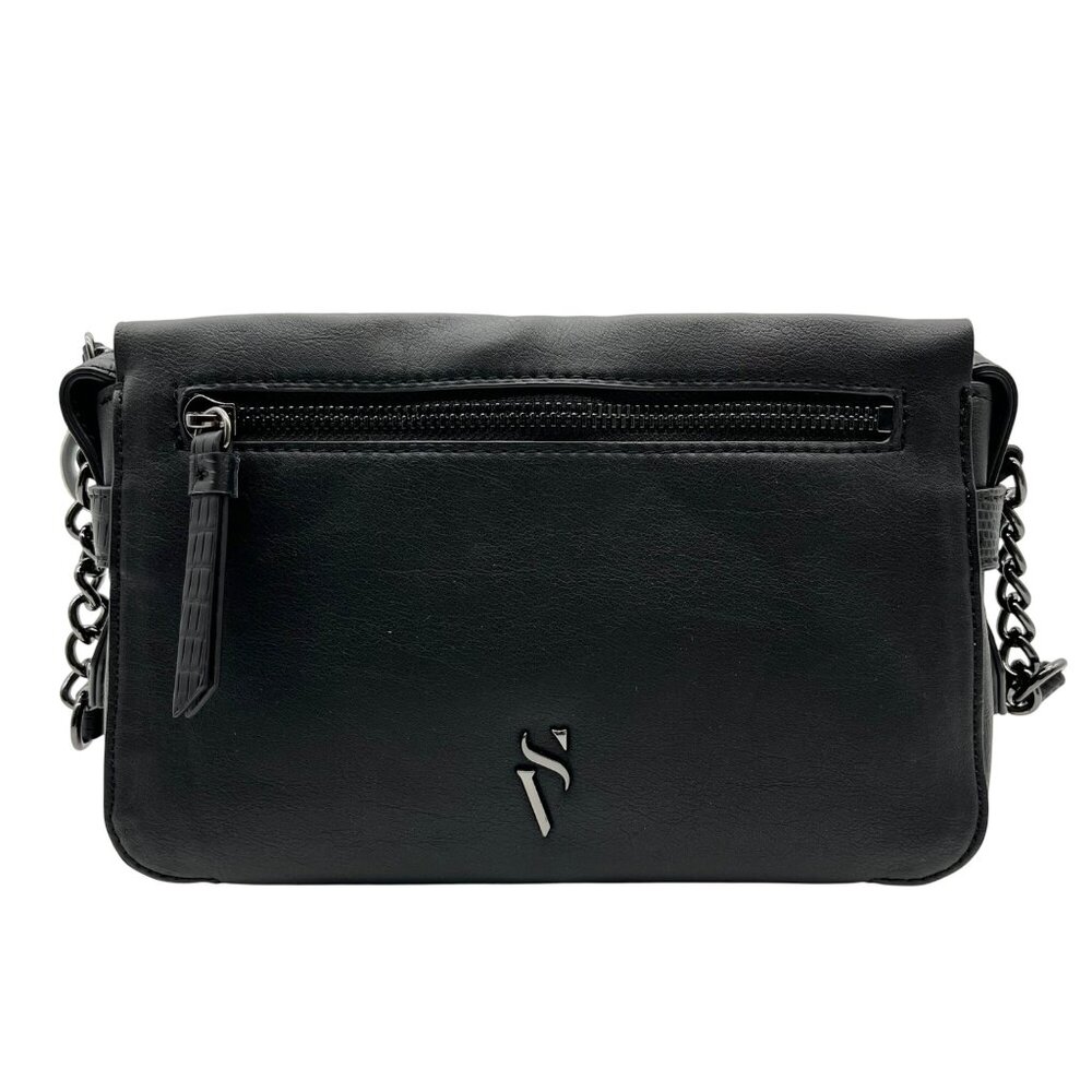 Vera Wang Black Chain Crossbody